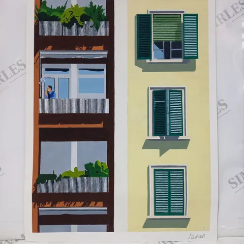SIMON CARDWELL SIGNED ART PRINT