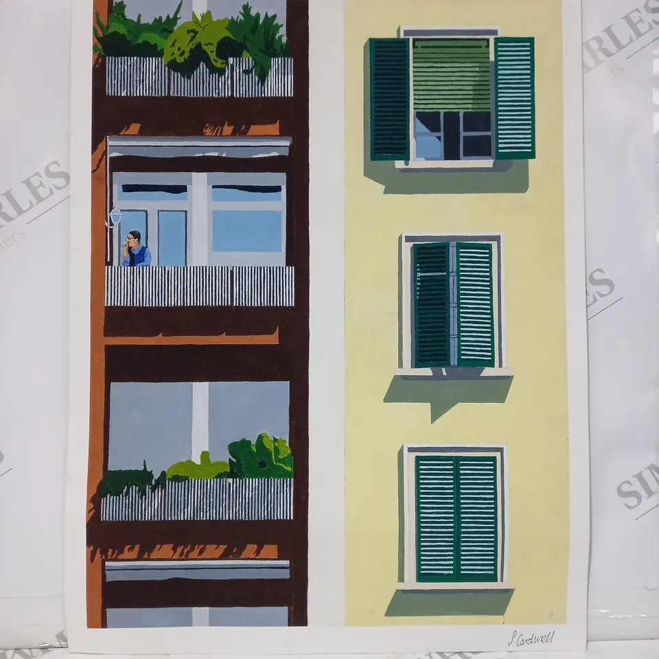 SIMON CARDWELL SIGNED ART PRINT