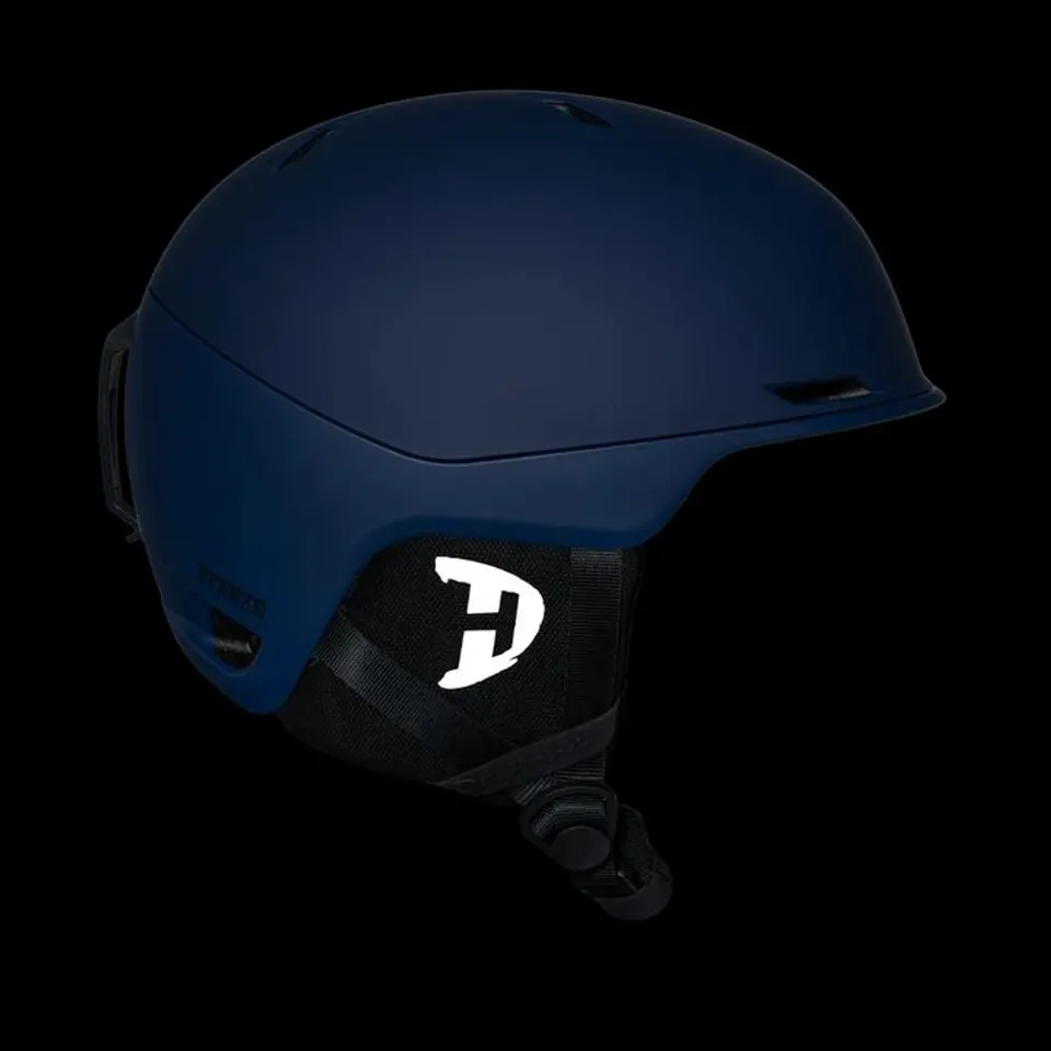 BOXED DAYTONA STEEZE SNOWBOARD HELMET - ADJUSTABLE HELMET FOR MEN, WOMEN & YOUTH - DULL BLUE FINISH SIZE SMALL 