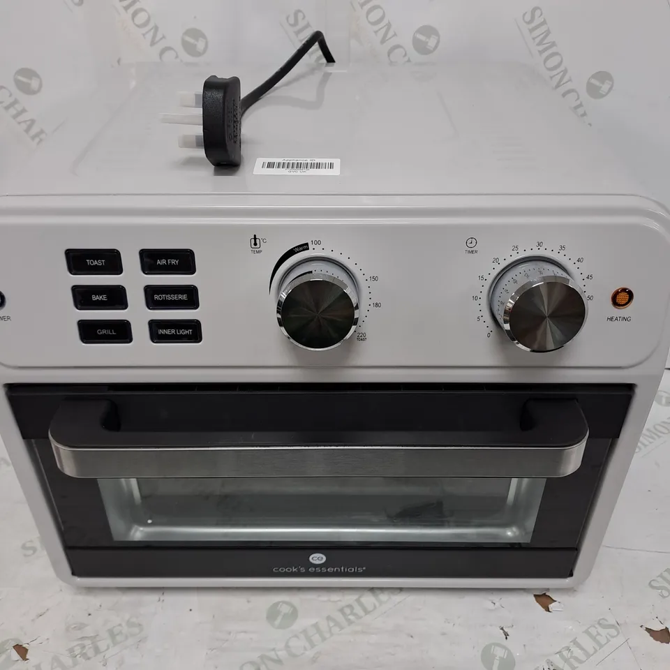 COOK'S ESSENTIAL AIR FRYER OVEN IN COOL GREY 