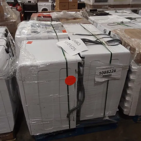 PALLET OF APPROXIMATELY 4 UNPROCESSED RAW RETURN WHITE GOODS TO INCLUDE;