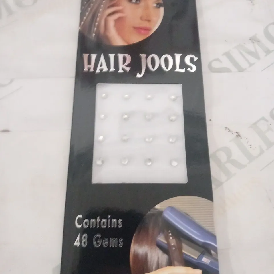 APPROXIMATELY 200 HAIR JOOLS PACK OF 48 GEMS