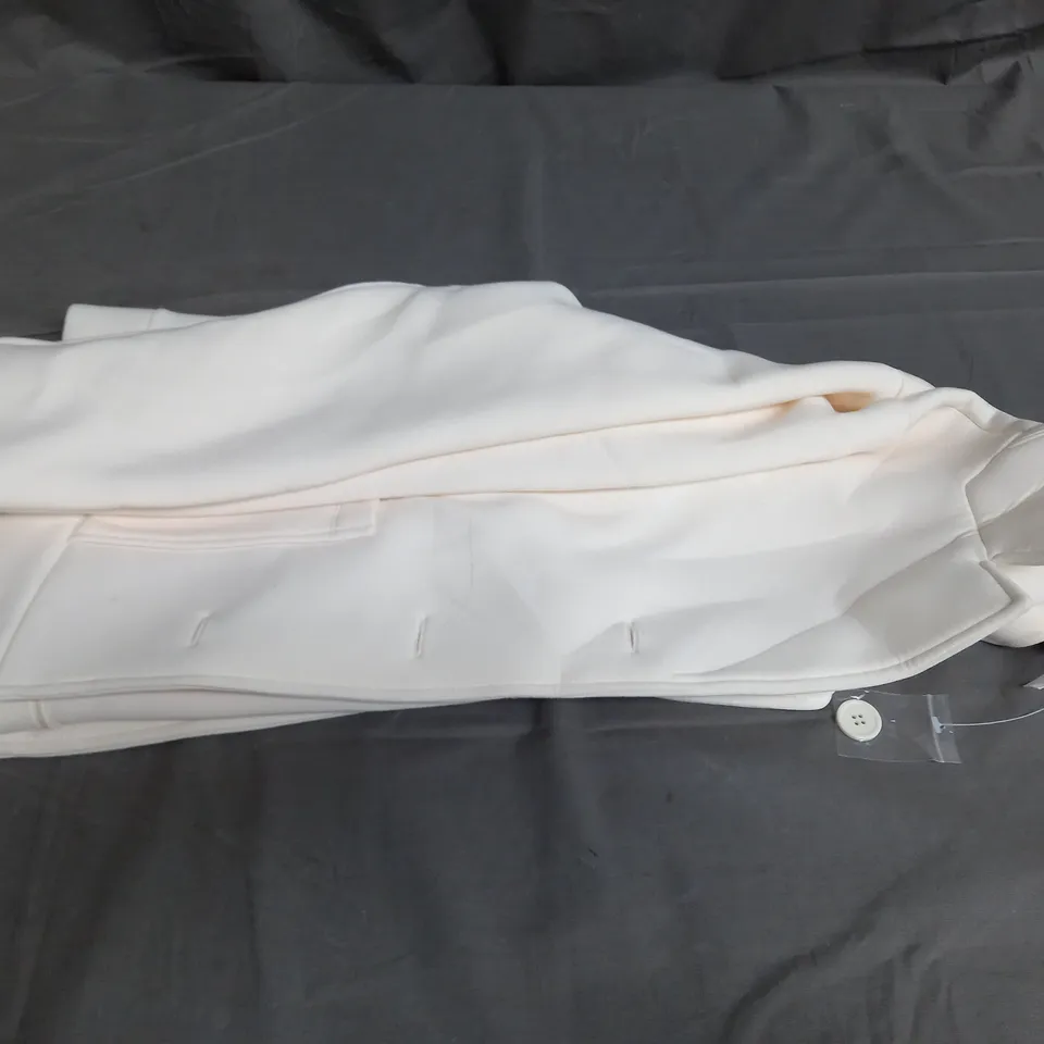 WYNNE LAYERS JACKET IN CREAM SIZE UK L 