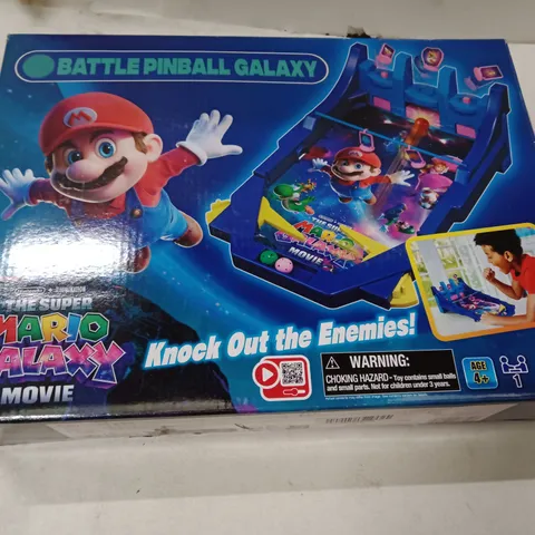 BATTLE PINBALL GALAXY – BOXED TOY SET (MARIO-THEMED)