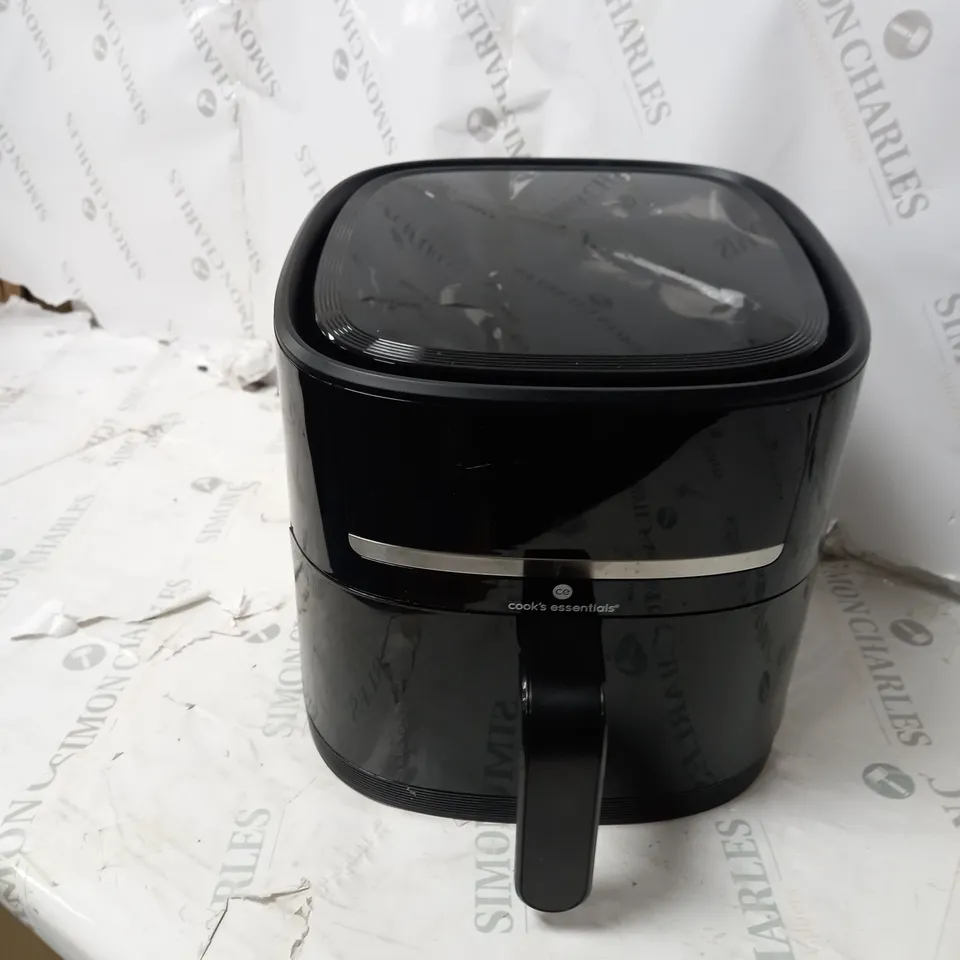 BOXED COOK'S ESSENTIALS 4L AIR FRYER BLACK