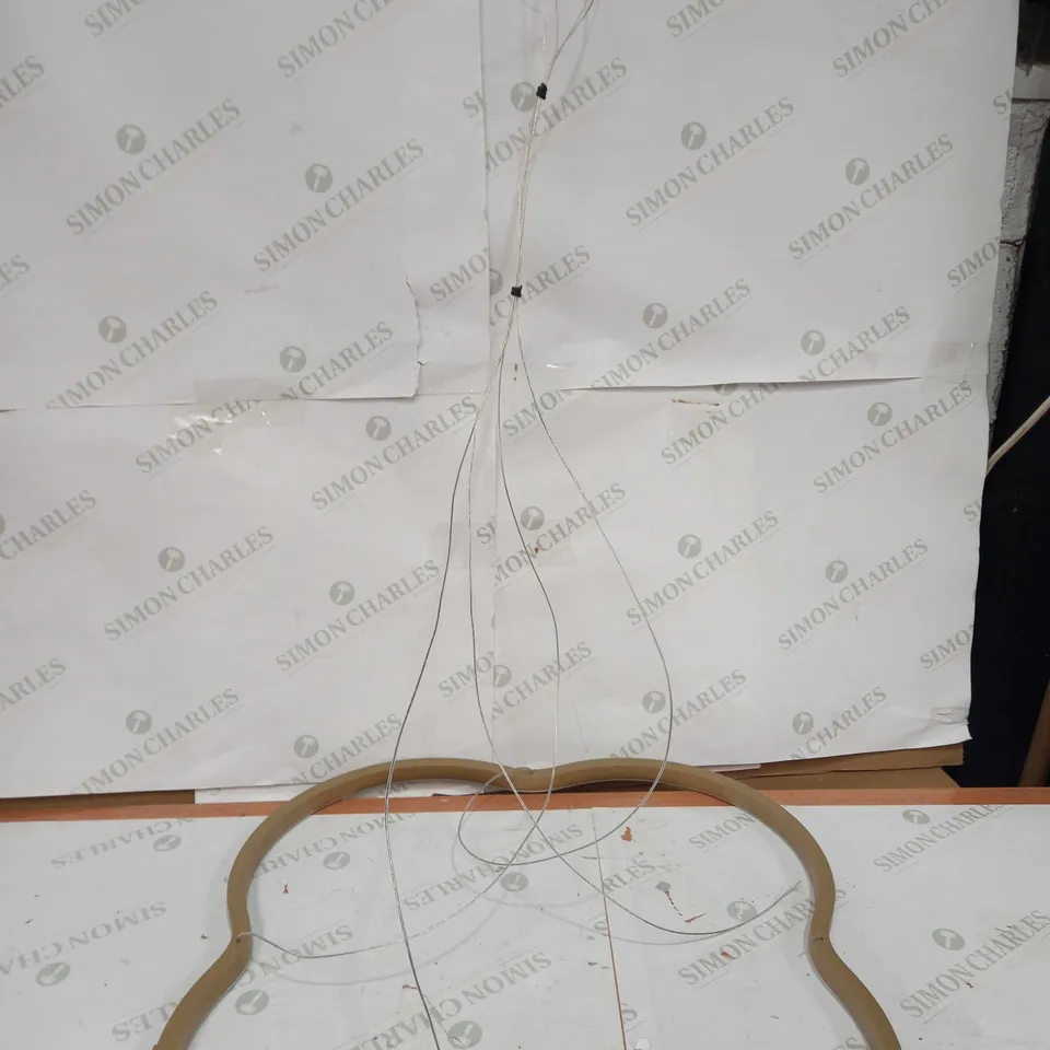 JOHN LEWIS CUMULUS INTEGRATED LED CEILING LIGHT - SATIN GOLD
