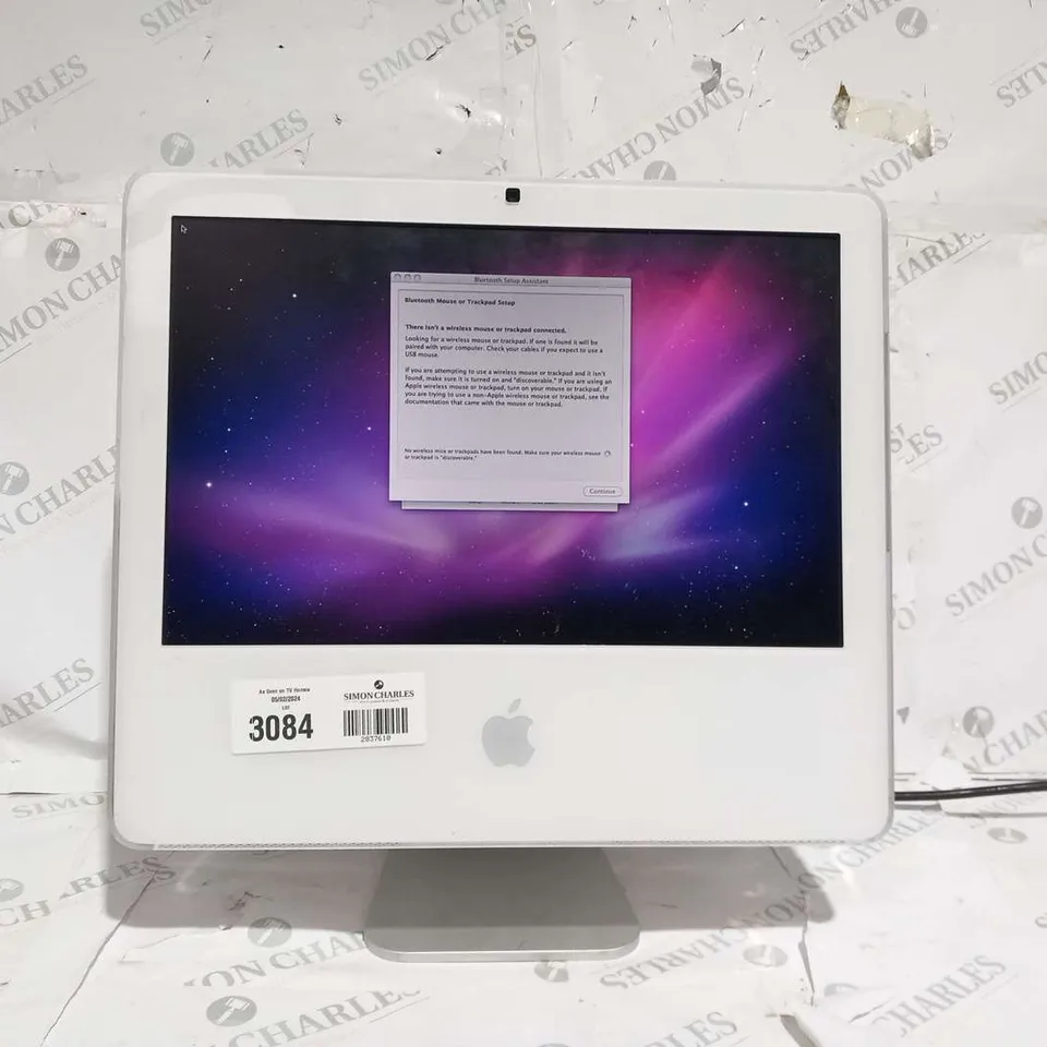 APPLE IMAC MODEL NO.1208 17" 160GB 