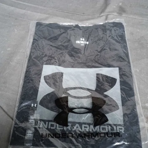 UNDER ARMOUR T-SHIRT – BLACK – SIZES M 