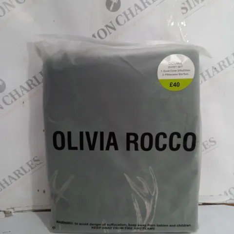OLIVIA ROCCO DOUBLE DUVET SET