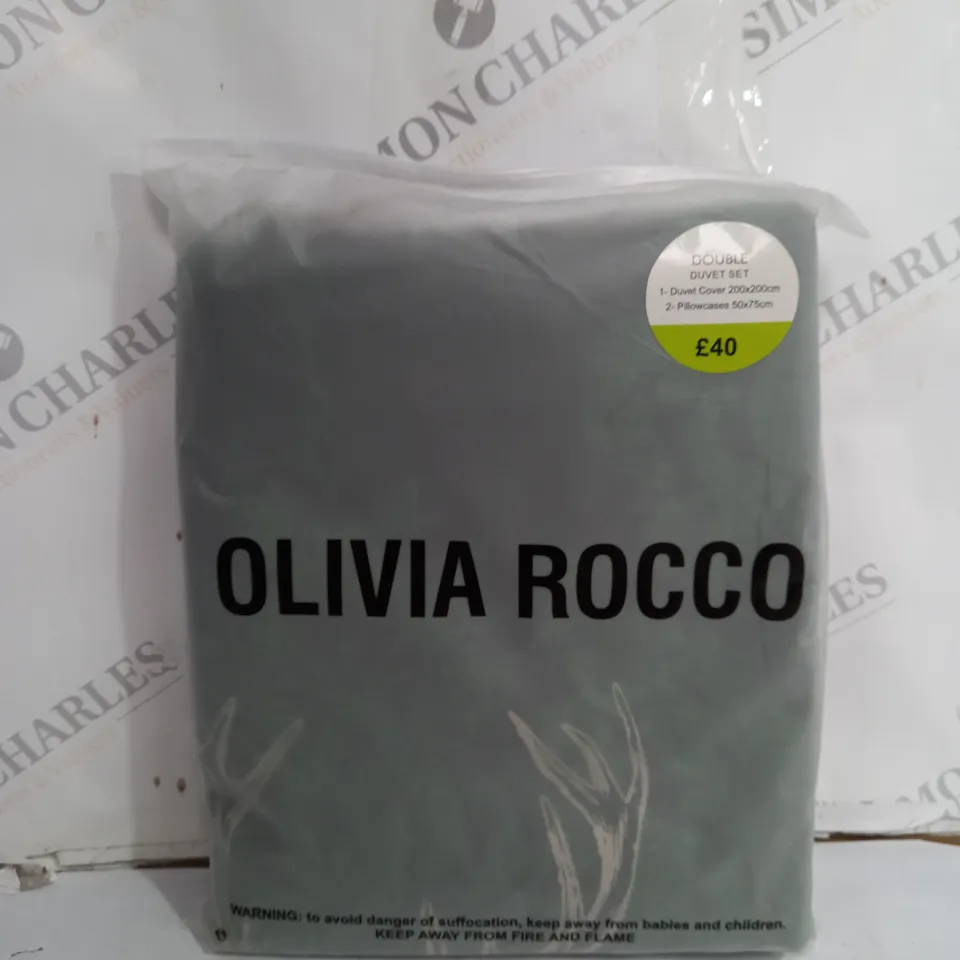 OLIVIA ROCCO DOUBLE DUVET SET