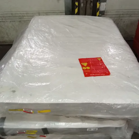 QUALITY BAGGED AFRIN BONNEL OPEN COIL DOUBLE MATTRESS 