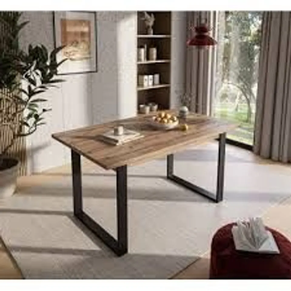 BOXED SIBYLL DINING TABLE (2 BOXES)