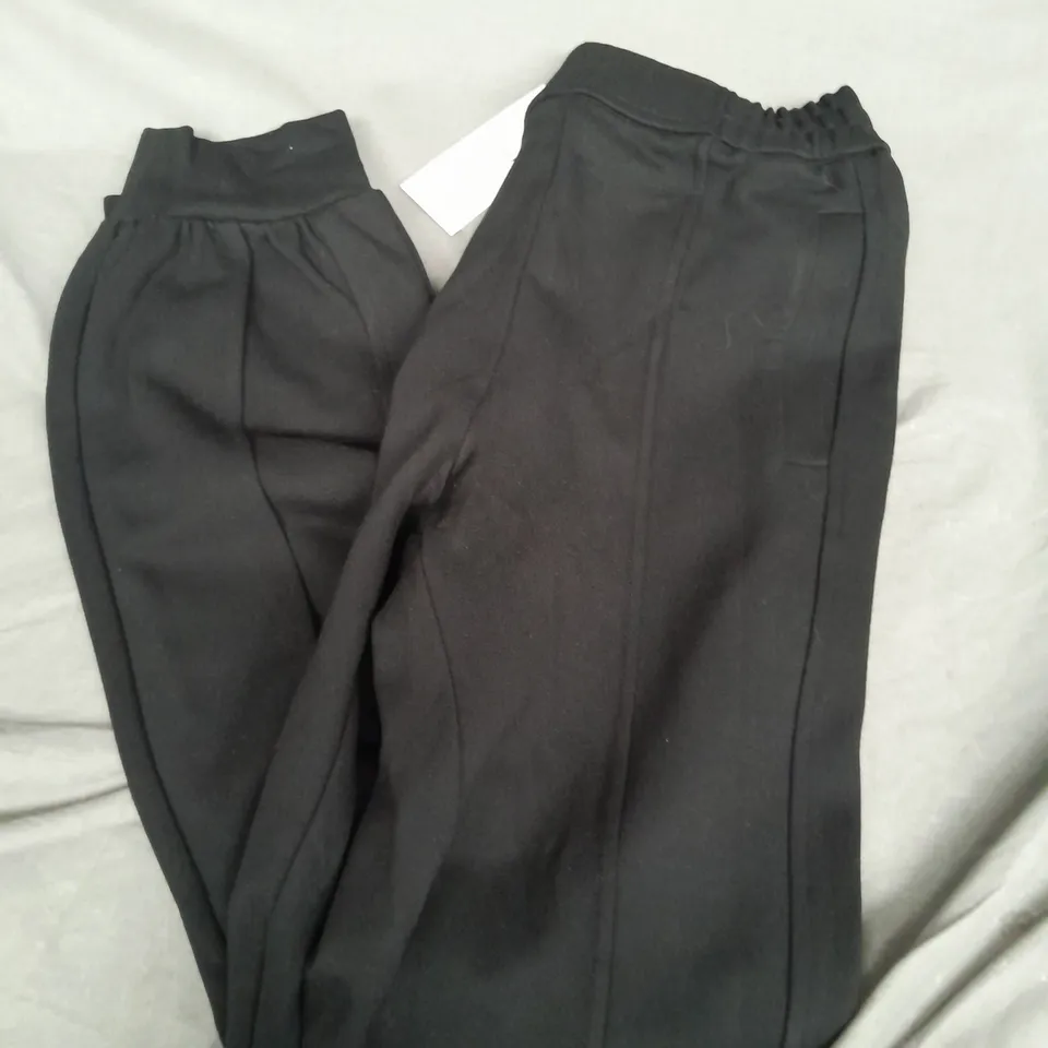 ME+EM TRAVEL TAILORED PNOTE JOGGER IN BLACK - UK 8