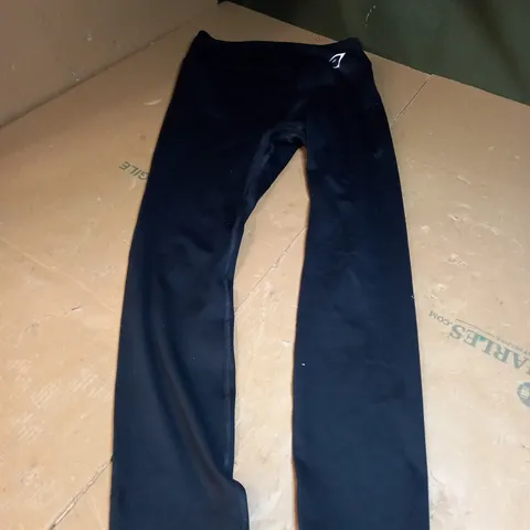 LARGE BLACK GYMSHARK LEGGINGS 