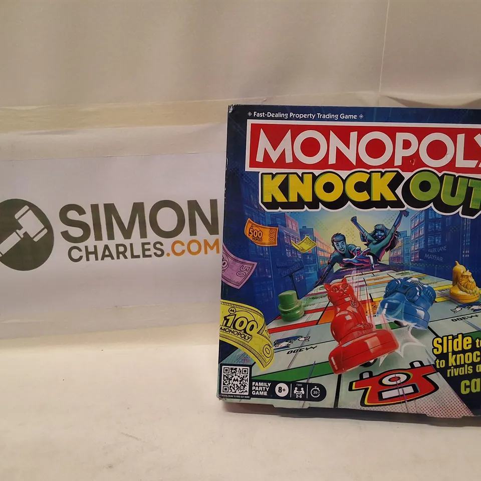 MONOPOLY KNOCK OUT BOARD GAME – BOXED (HASBRO)