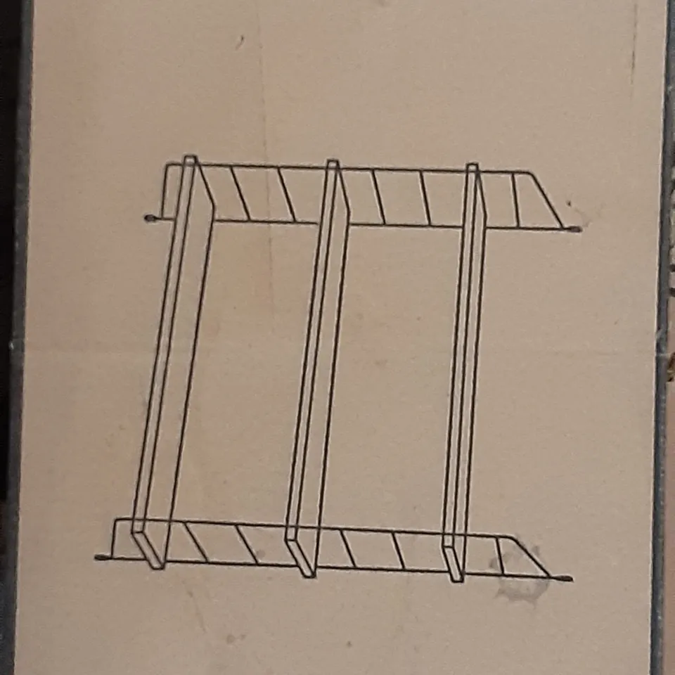 BOXED FULTON 3 TIER SHELF   H70 X W60 X D17CM 