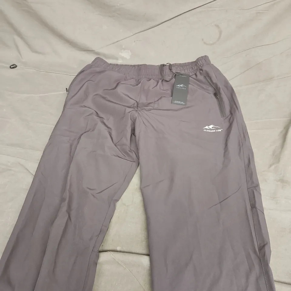 CLOSURE LDN CORE TRAINING PANT – CHARCOAL, SIZE L