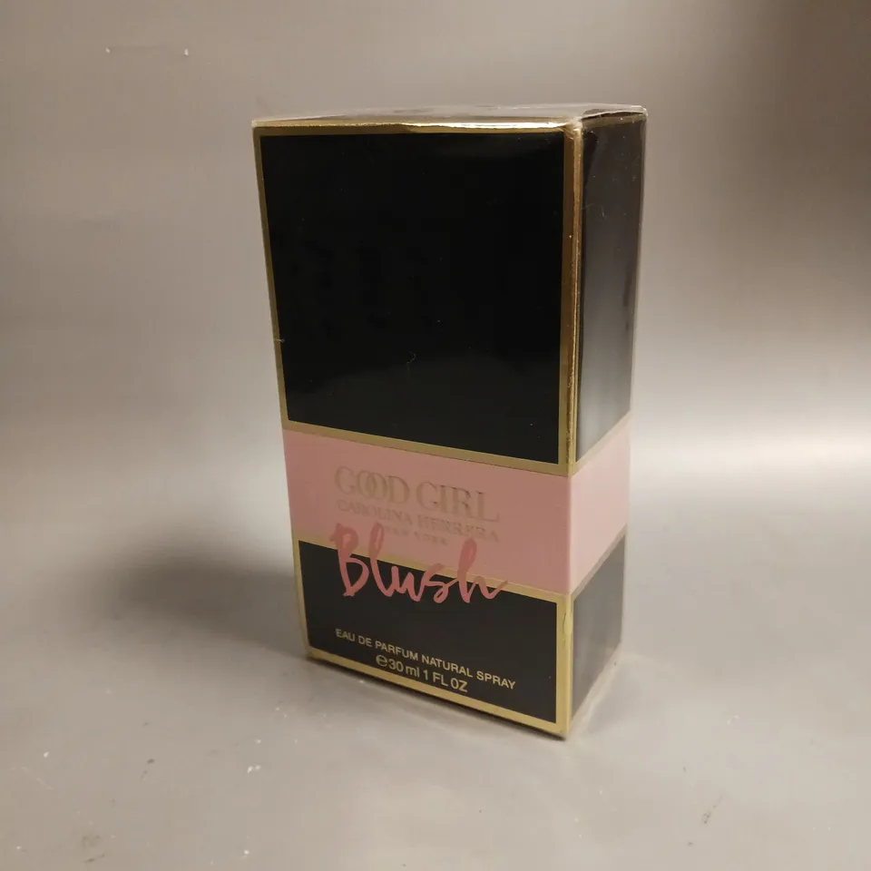 BOXED AND SEALED XAROLINA HERRARA GOOD GIRL NEW YORK BLUSH EAU DE PARFUM 30ML