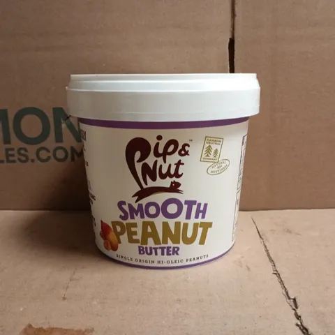 PIP & NUT SMOOTH PEANUT BUTTER (1KG TUB)