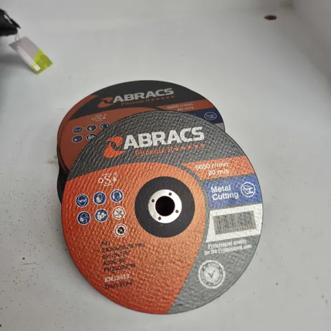 25X ABRACS PHOENIX 2 CUTTING DISCS