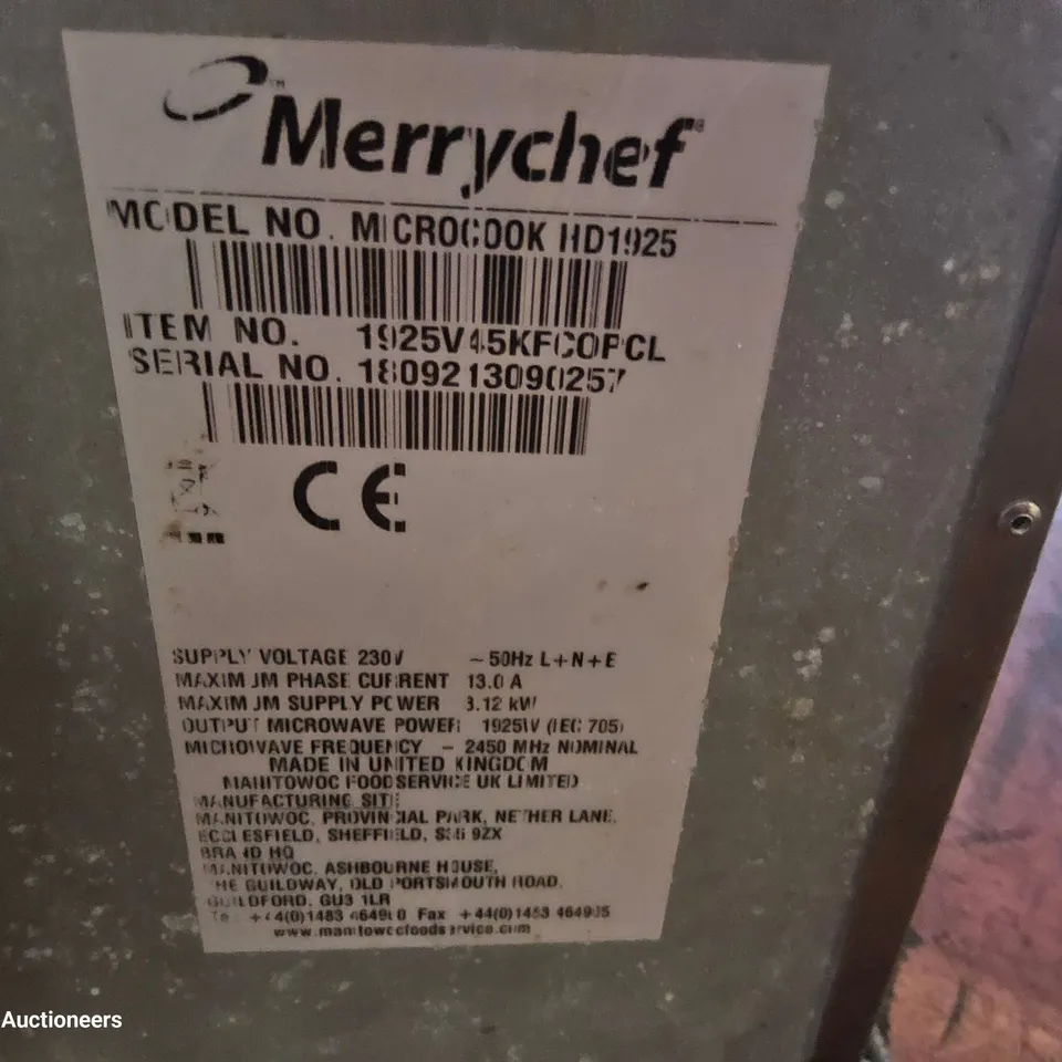 KFC MERRYCHEF MICROCOOK HD1925