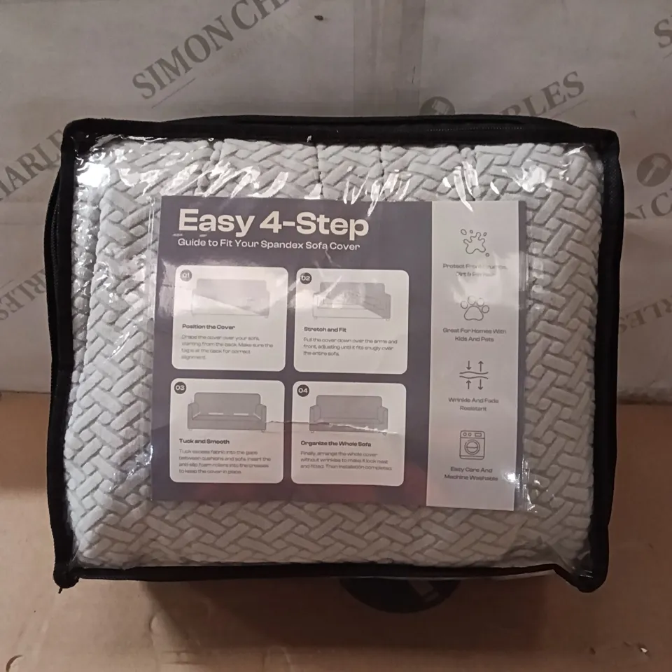 BAGGED SOFA COVER - GREY 