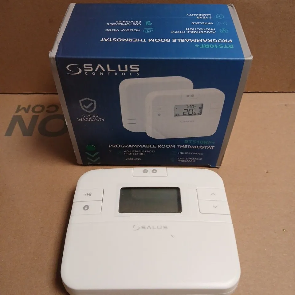 SALUS RT510RF+ PROGRAMMABLE ROOM THERMOSTAT 