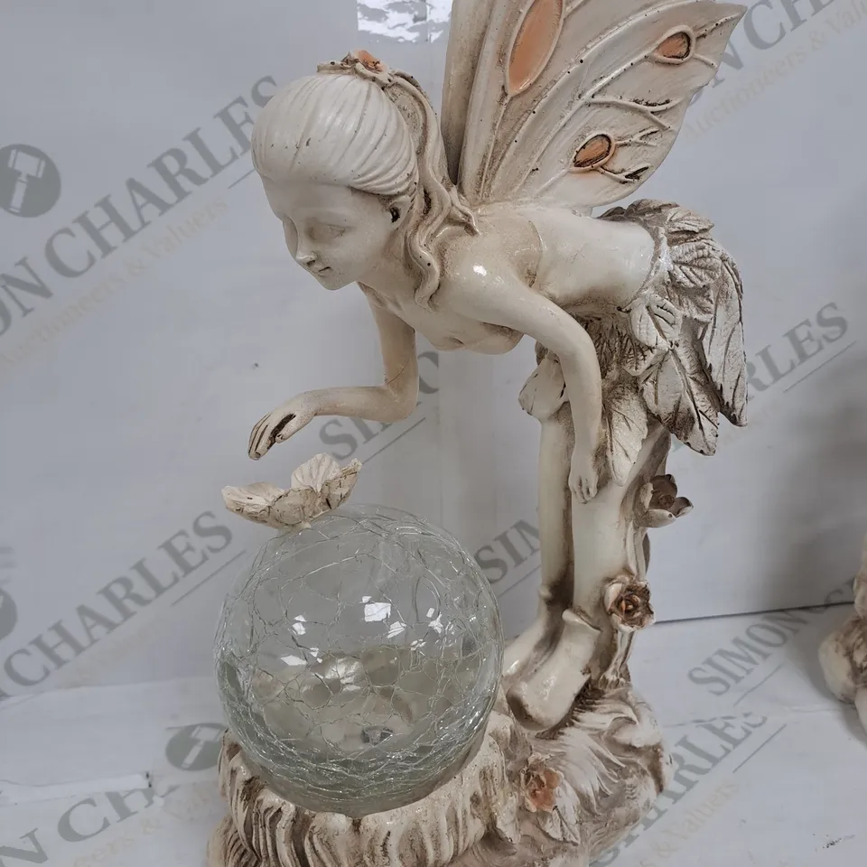 GARDEN REFLECTIONS SET OF 2 SOLAR FAIRIES