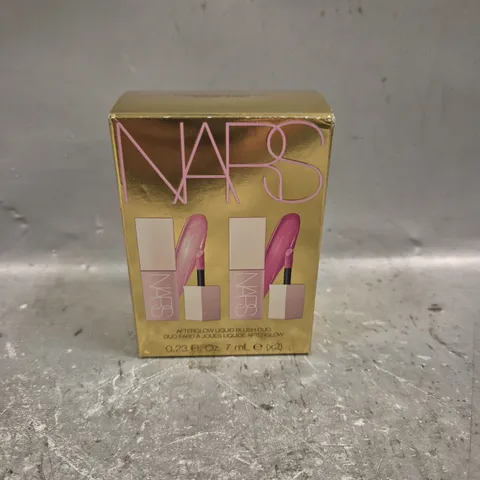 BOXED NARS AFTERGLOW LIQUID BLUSH DUO - 2 X 7ML