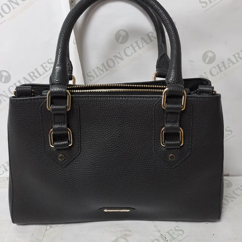 RUTH LANGSFORD HAND BAG IN BLACK 
