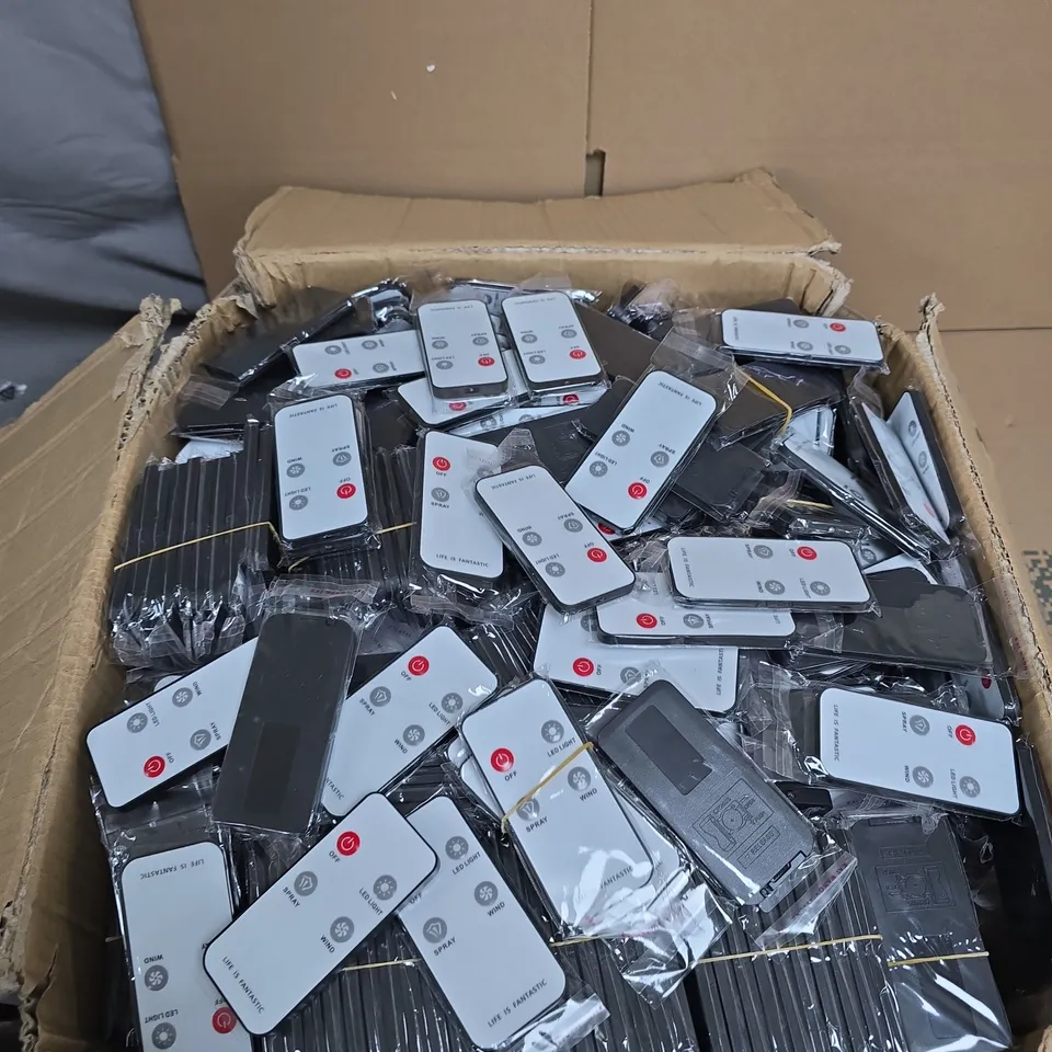 LARGE QUANTITY OF APPROXIMATELY 100 REMOTE CONTROLS