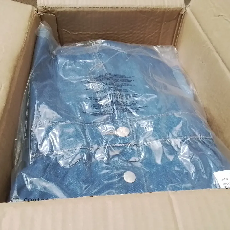 BOXED BRAND NEW APPROXIMATELY 10 SIMPLY BE DENIM JUMPSUIT MID WASH SIZE 12