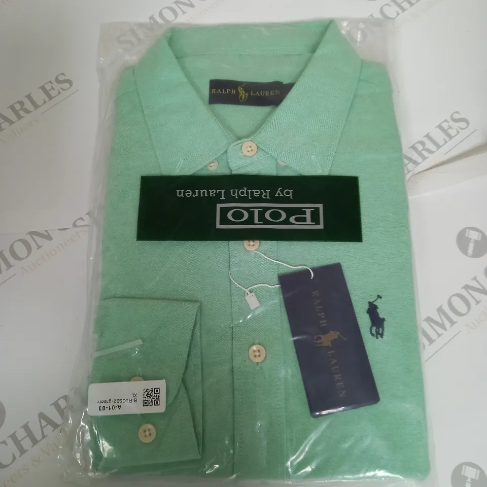 BAGGED POLO RALPH LAUREN SHIRT SIZE XL