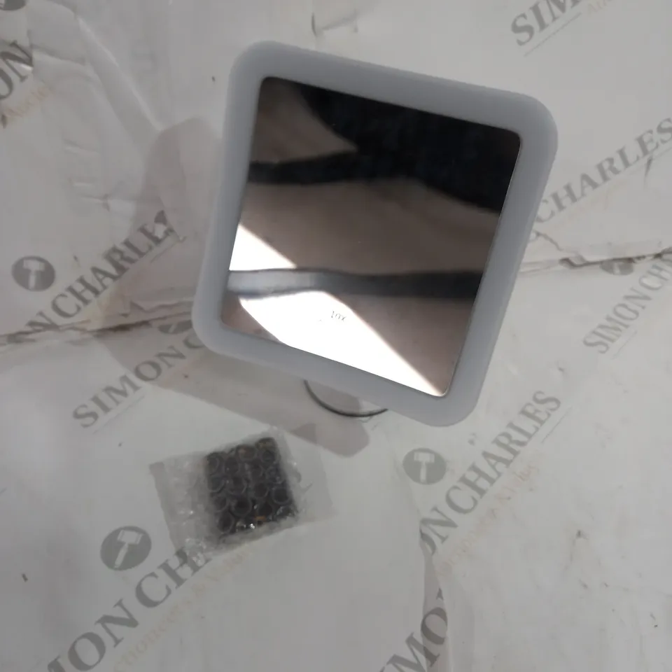BOXED AURAGLOW WIRELESS 10X MAGNIFYING ADJUSTABLE LED MIRROR