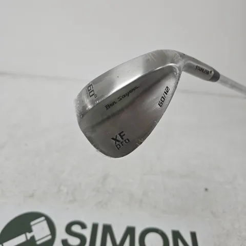 BEN SAYERS XE PRO STAINLESS STEEL GOLF WEDGE – 60° LOFT