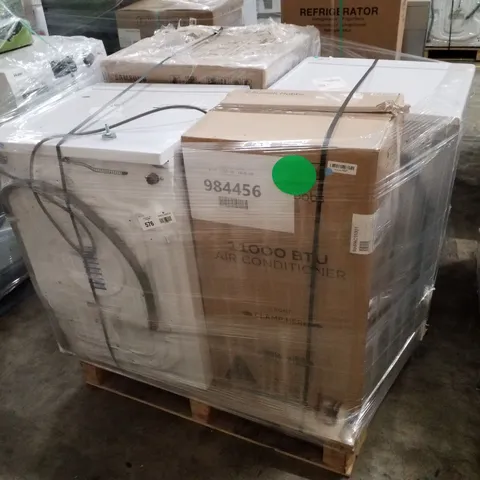 PALLET OF APPROXIMATELY 4 UNPROCESSED RAW RETURN WHITE GOODS TO INCLUDE