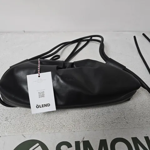 OLEND DUMPLING BAG – BLACK, ONE SIZE