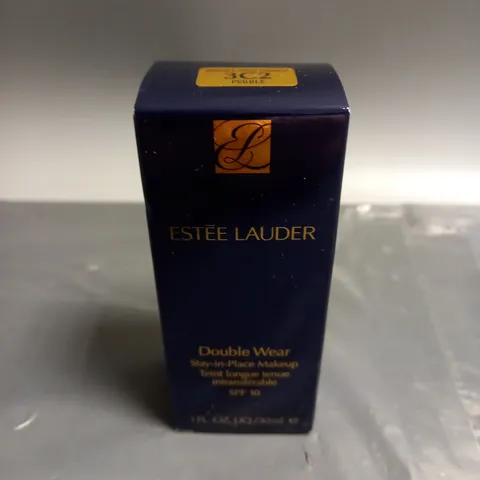 BOXED ESTEE LAUDER DOUBLE WEAR STAY-IN-PLACE MAKEUP SPF 10 IN SHADE 3C2 PEBBLE (30ML)