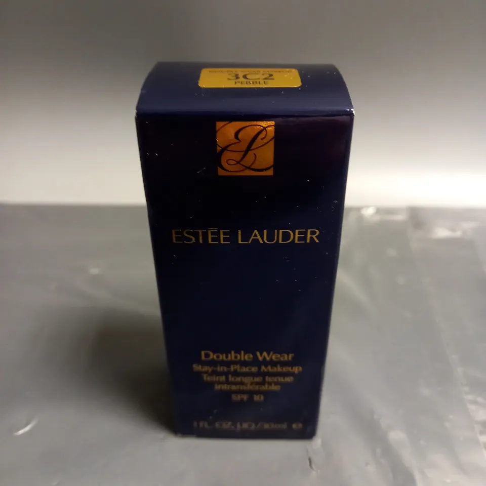 BOXED ESTEE LAUDER DOUBLE WEAR STAY-IN-PLACE MAKEUP SPF 10 IN SHADE 3C2 PEBBLE (30ML)