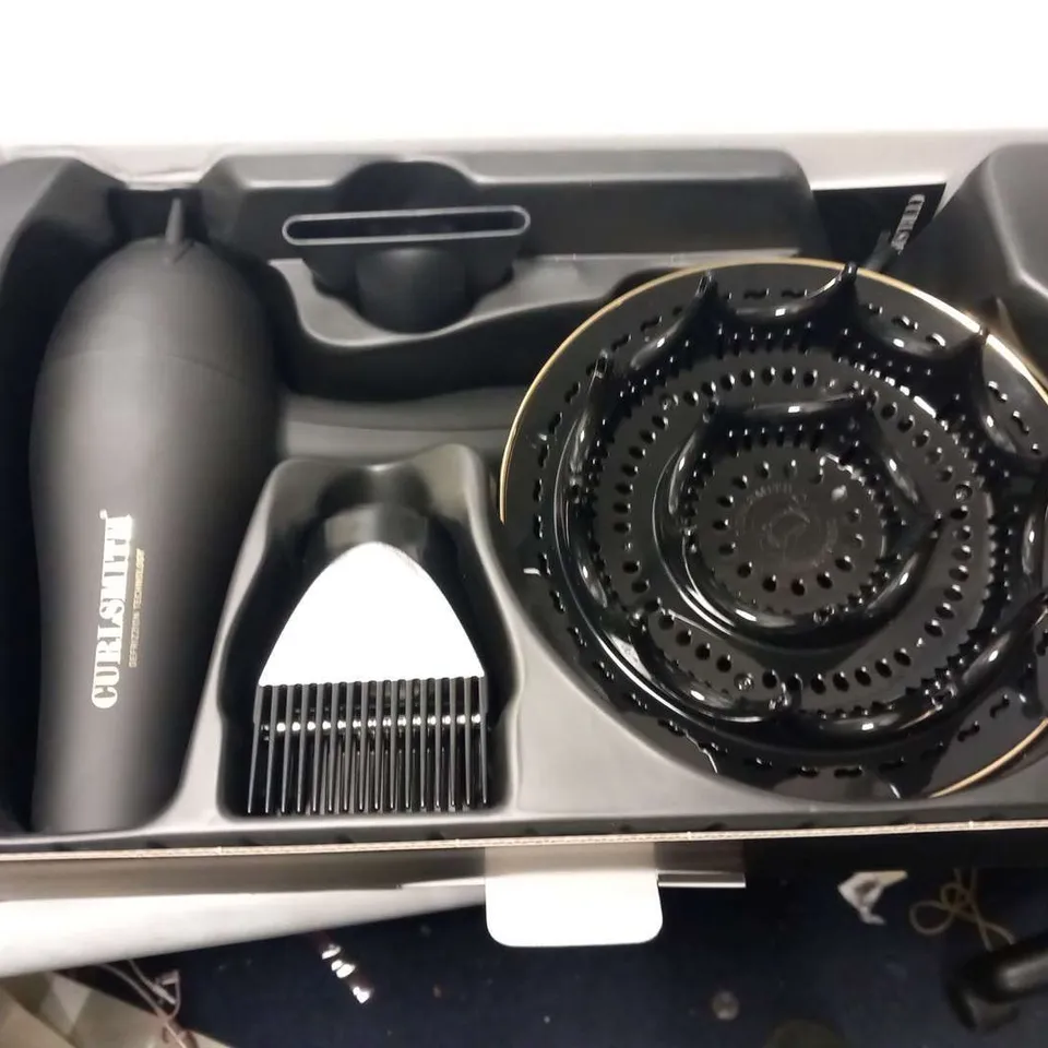 BOXED CURLSMITH DEFRIZZION DRYER AND XXL DIFFUSER FOR CURLY, WAVY AND OILY HAIR