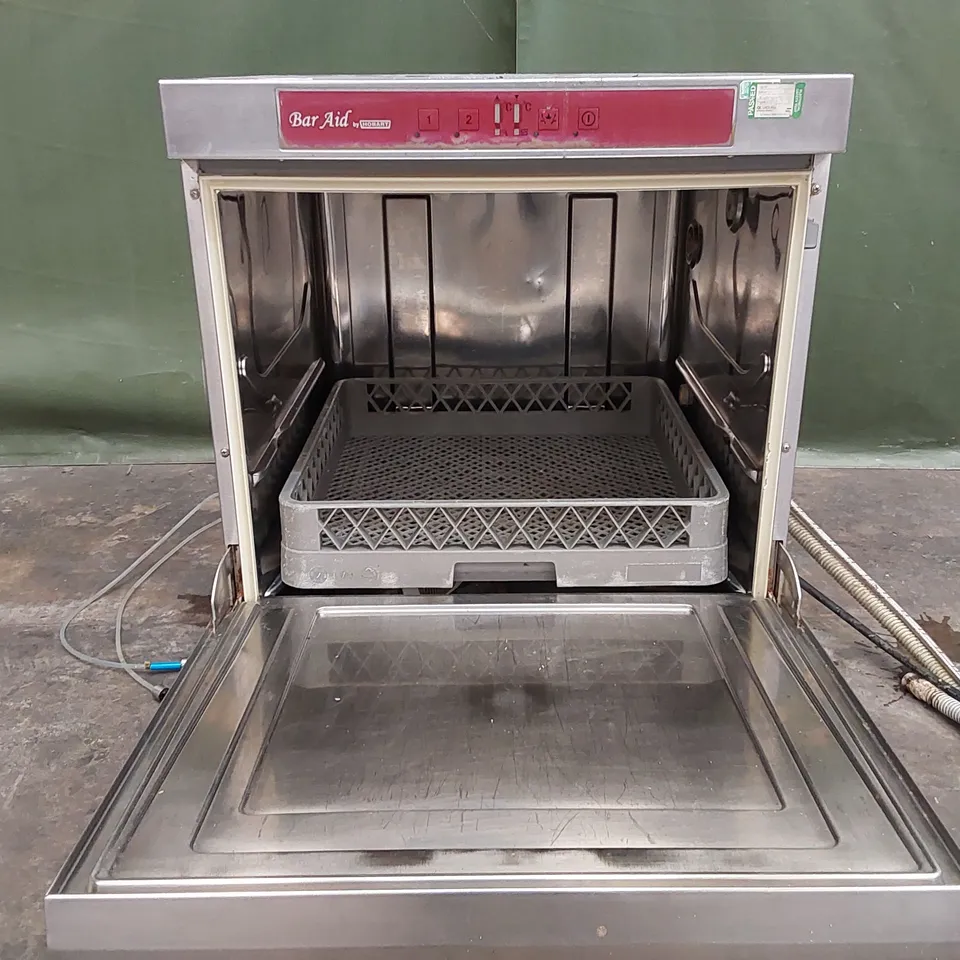 HOBART BAR AID COMMERCIAL UNDERCOUNTER DISHWASHER