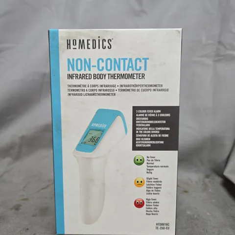 HOMEDICS NON-CONTACT INFRARED BODY THERMOMETER – BOXED