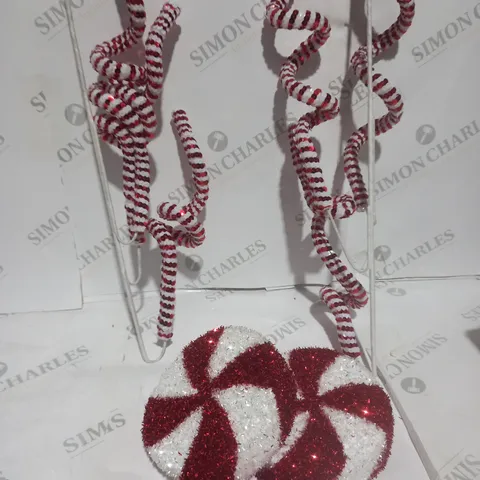 SANTA EXPRESS SET OF 4 MIXED STEMS