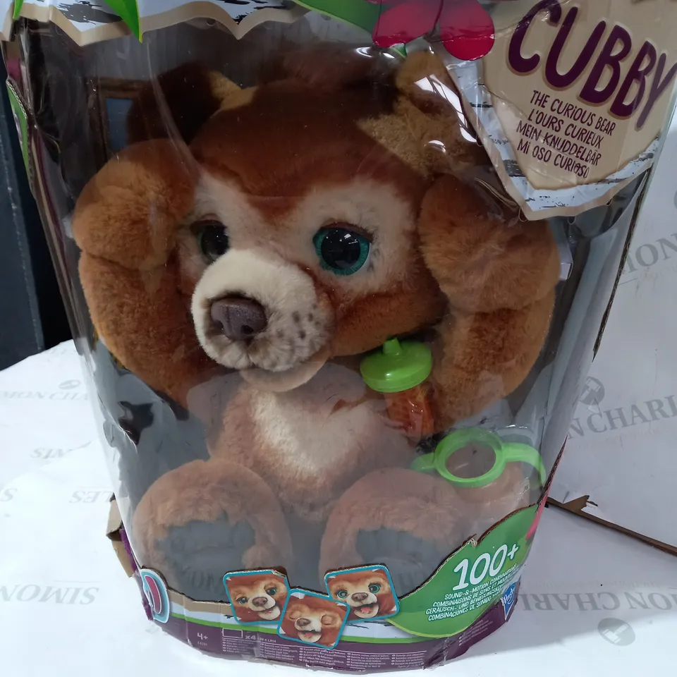 FURREAL FRIENDS FURREAL CUBBY, THE CURIOUS BEAR INTERACTIVE PLUSH TOY RRP £110.99
