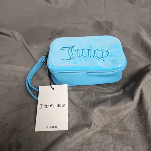 JUICY COUTURE SLG POCHETTE BAG IN BOWDER BLUE/LIGHT BLUE