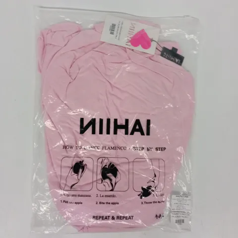 BAGGED NIIHAI CHARLI DRESS IN CANDY FLOSS SIZE SMALL