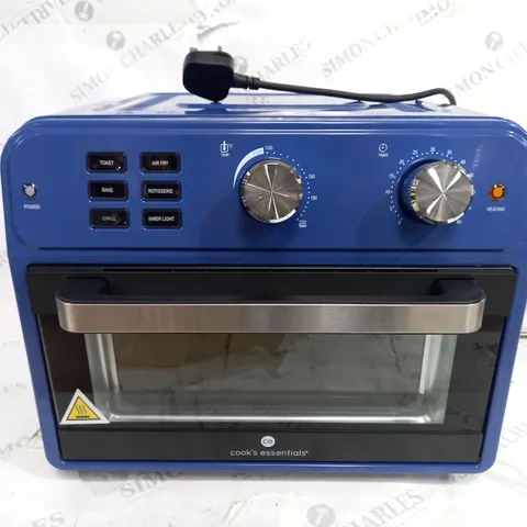 BOXED COOK'S ESSENTIAL 21-LITRE AIRFRYER OVEN IN NAVY
