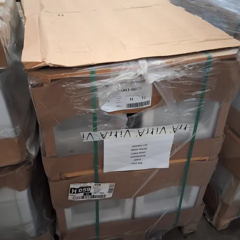 PALLET CONTAINING APPROXIMATELY 12 VITRA S50 WHITE WALL HUNG SHORT PROJECTION WC PANS - 360×480MM