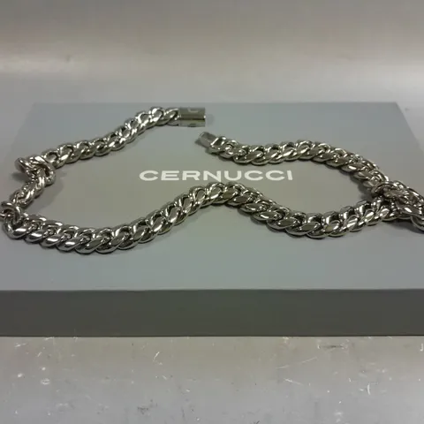 BOXED CERNUCCI CUBAN CHAIN NECKLACE 