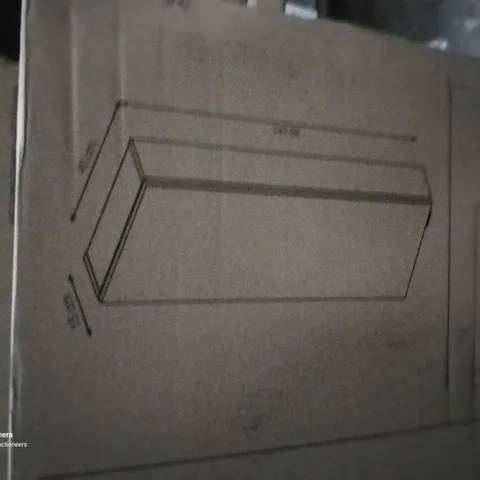 BOXED SLIM WALL CABINET 40X90X15CM